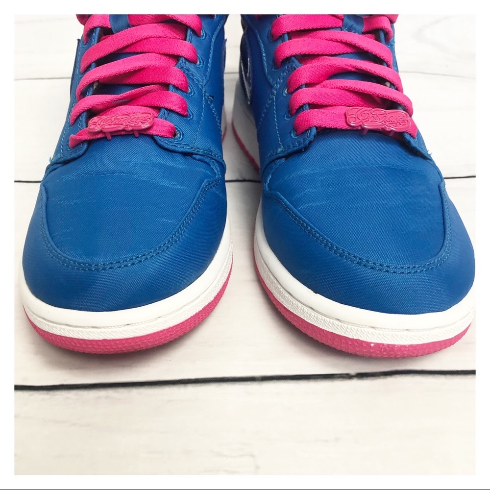 Girls Air Jordan 1 HI Strap (GS) 7Y - Picture 3 of 10